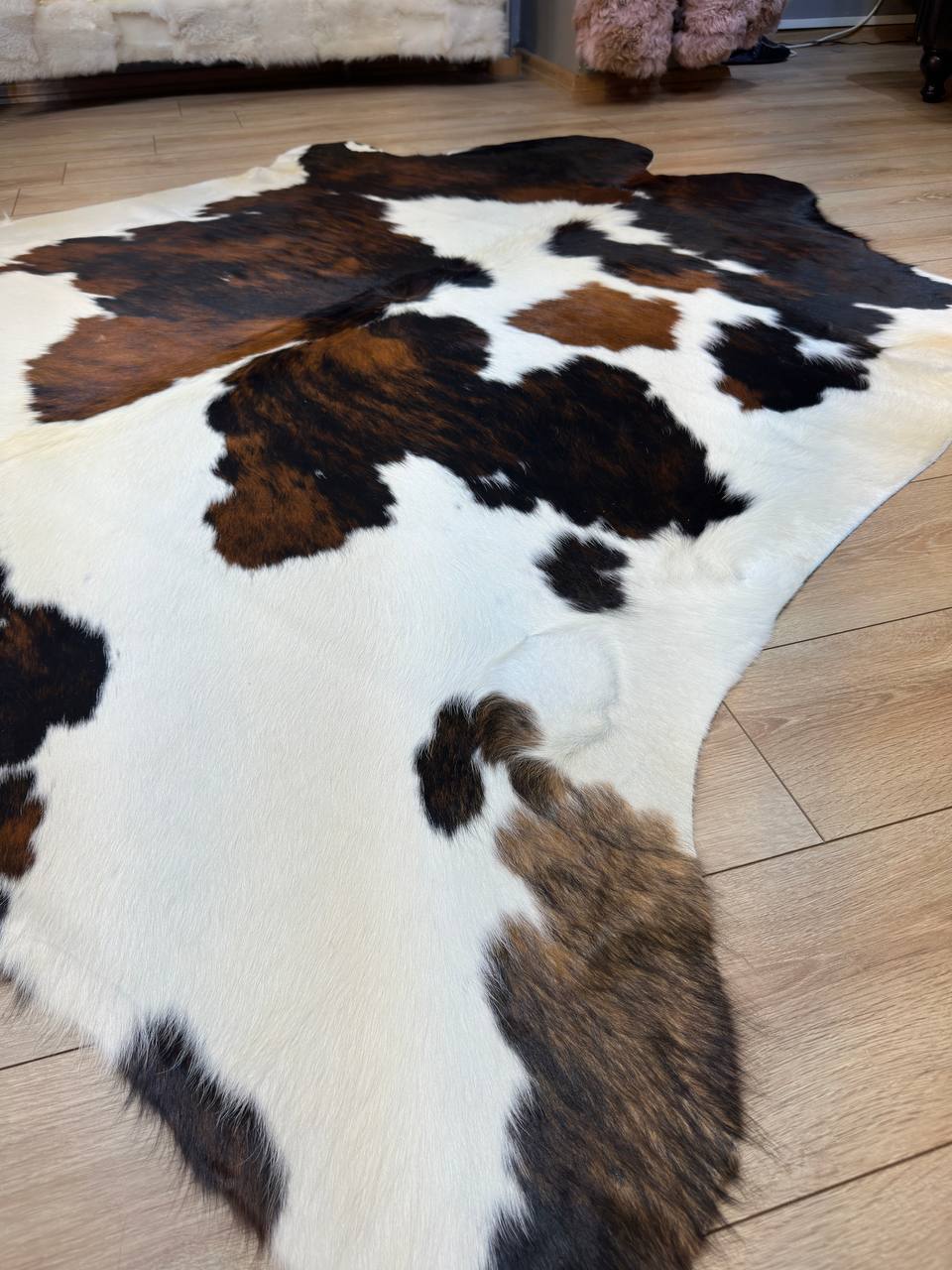 🐄 Kahve & Beyaz | 1. Kalite Dana Derisi Post