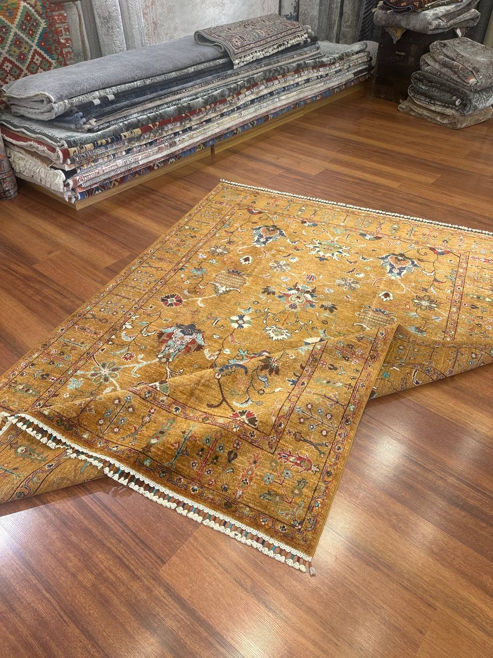 El Dokuma Afgan Sultani Model Halı