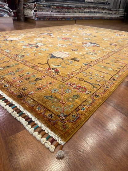 El Dokuma Afgan Sultani Model Halı